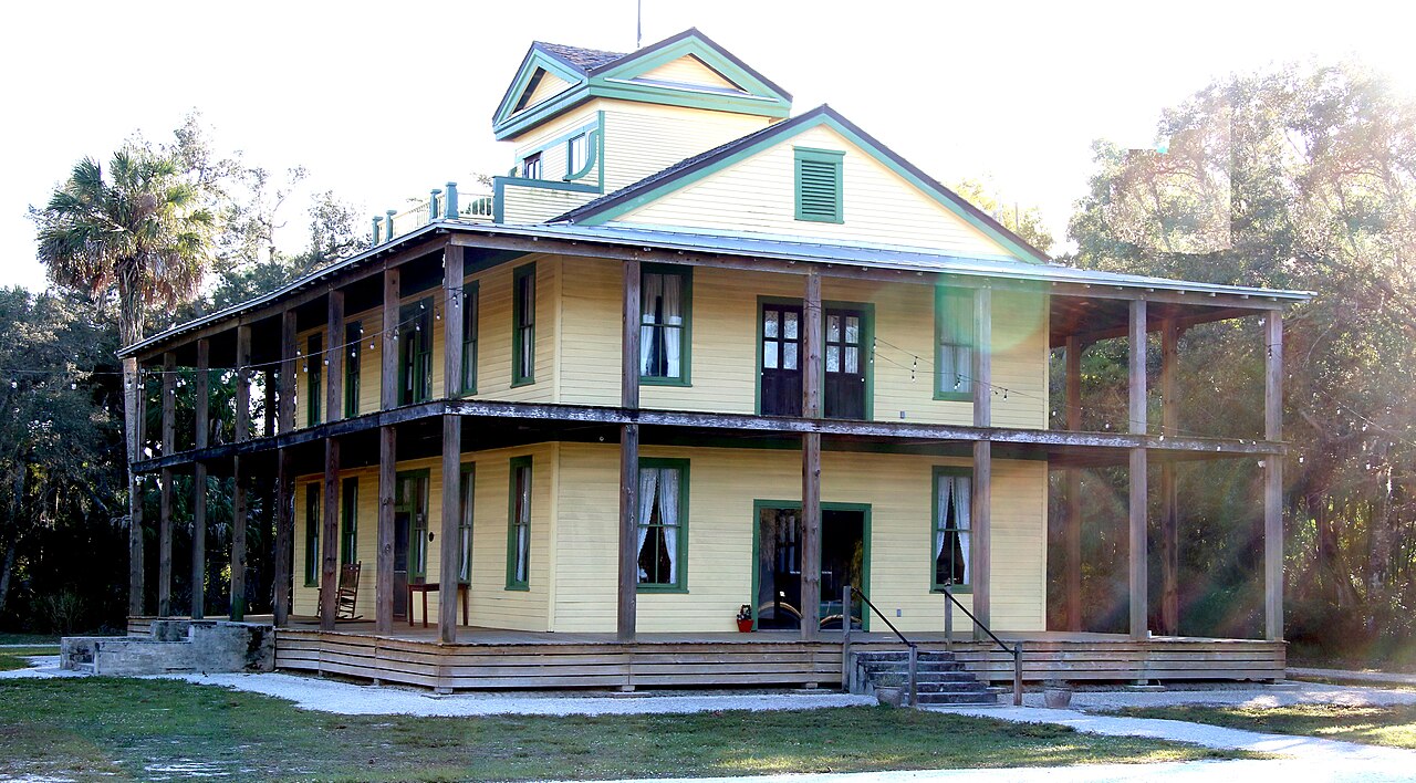 Planetary Court at Koreshan State Park, Estero — local landmark